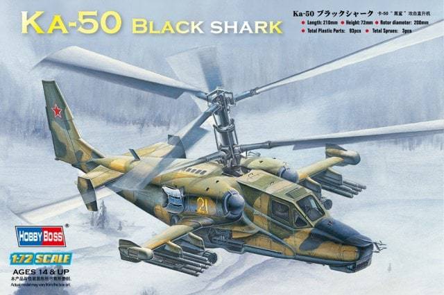 Hobby Boss Kamov Ka-50 B lack Shark