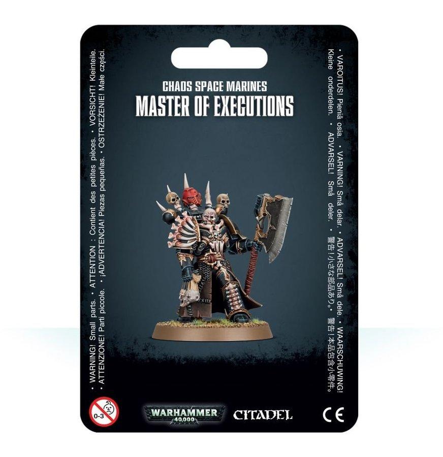 Games Workshop Chaos Space Marines Master Of Executions (43-44) 99070102013