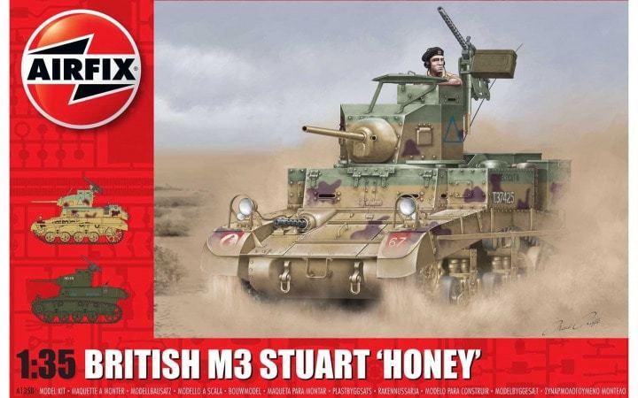 AirFix M3 Stuart Honey (British Version) - 1:35 1358