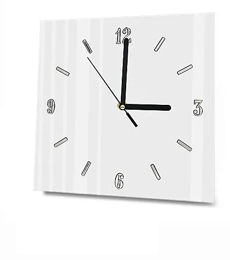 Zegar ze szkła w stylu nowoczesnym W2-L26