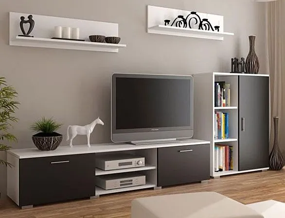 Meblościanka - biało A4-B91