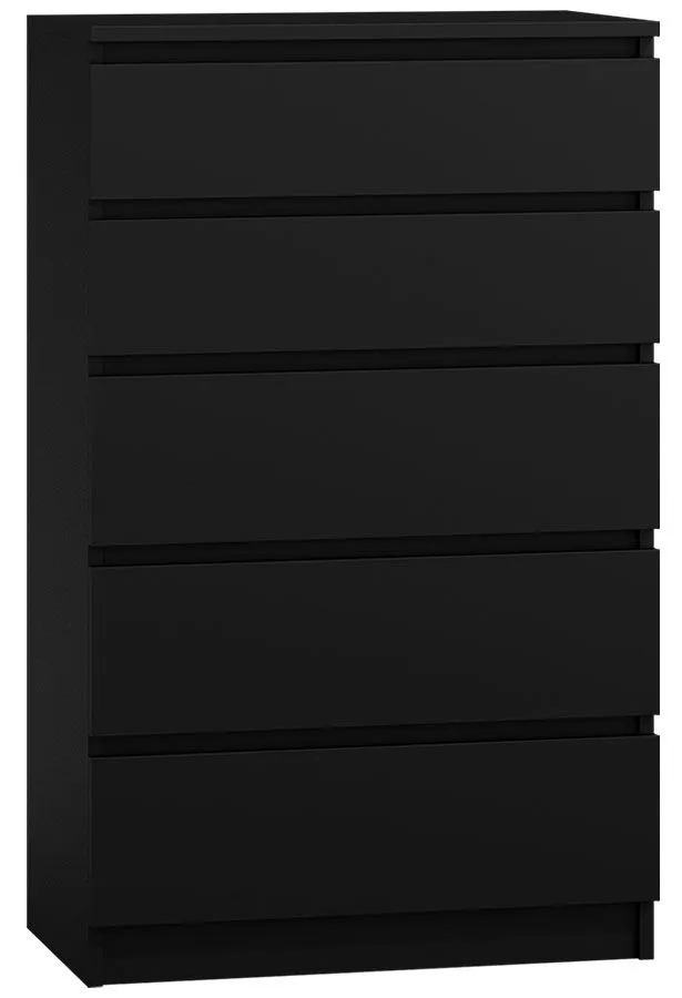 Czarna Komoda Stojąca H0-T81