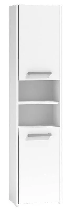 Regał Łazienkowy Biały Typu Słupek R9-M01