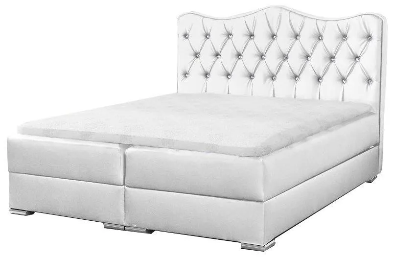 Kontynentalne łóżko z wysokim zagłówkiem 140x200 P3-G43