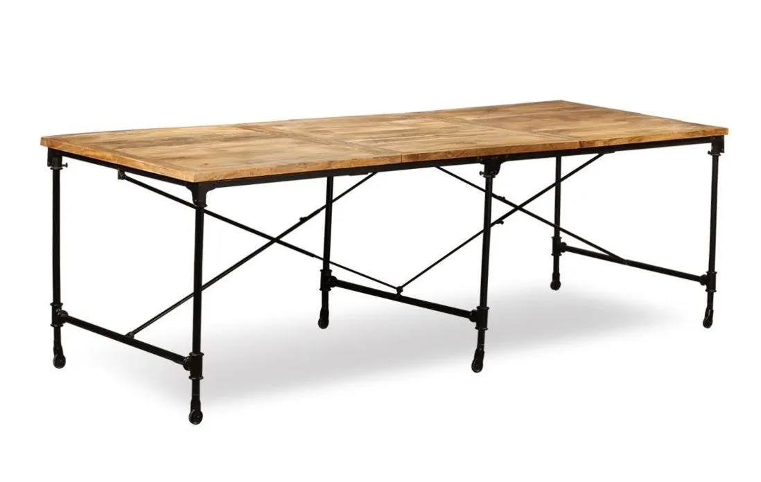 Jasnobrązowy stół z drewna mango M4-C87