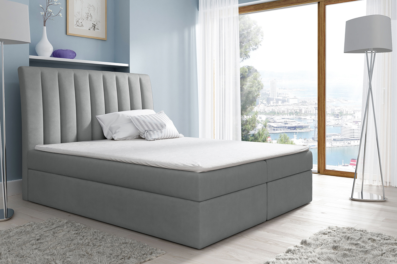 Łóżko kontynentalne 140x200 W8-Z87