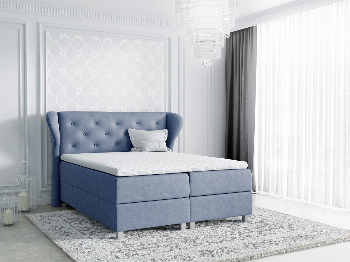 Łóżko kontynentalne 200x200 D9-M75