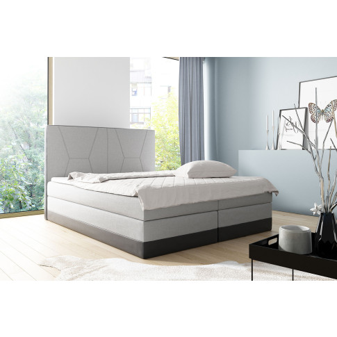 Łóżko kontynentalne 140x200 36 kolorów E3-M48