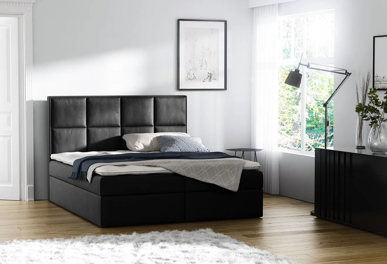 Łóżko kontynentalne 120x200 W0-P95