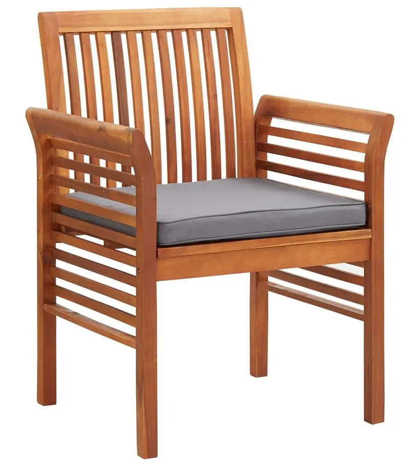 Krzesło drewniane z poduszką popiel Z6-N17