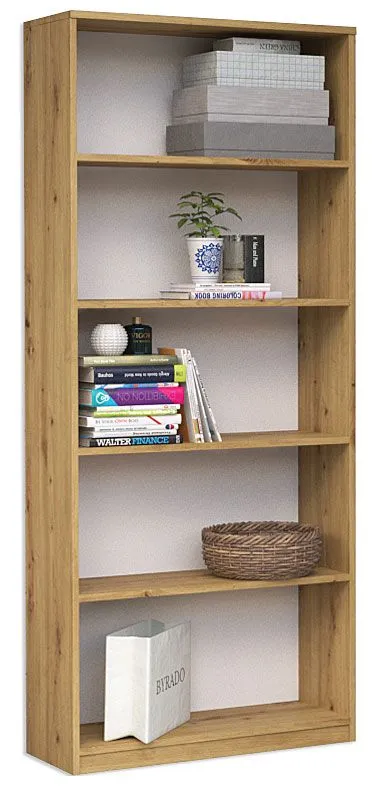 Industrialny regał dąb artisan R0-S14