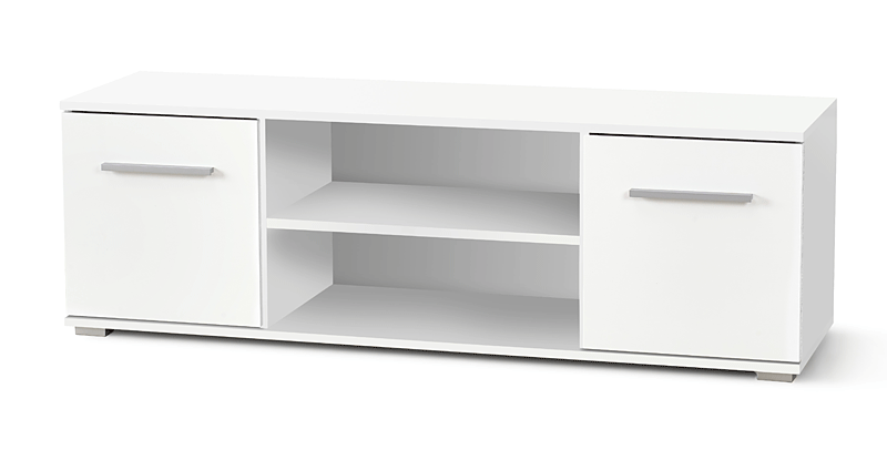 Skandynawska biała szafka rtv T1-S64
