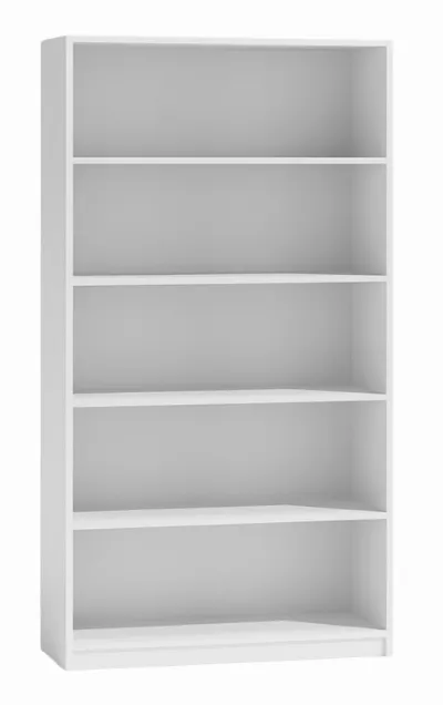 Biały duży regał na książki B6-C79
