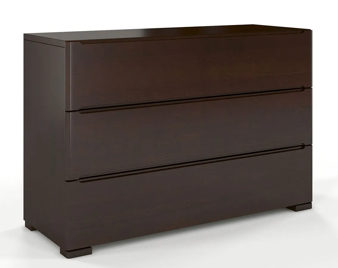 Komoda drewniana 3 szuflady E5-H63