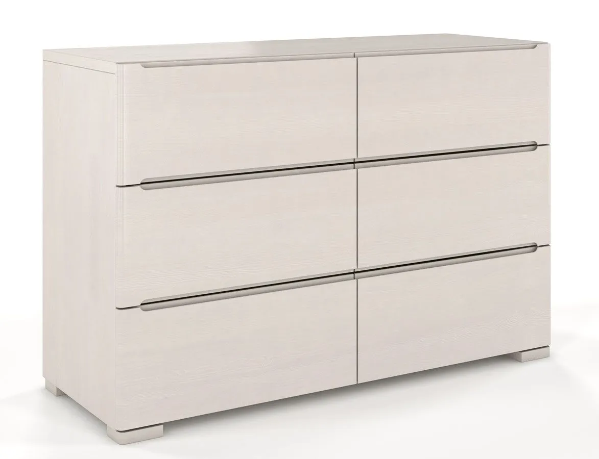 Komoda drewniana 6 szuflad P1-T16
