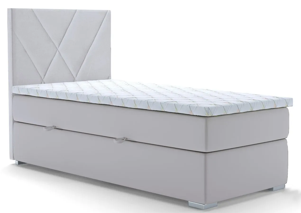Pojedyncze łóżko boxspring 80x200 R5-Z45