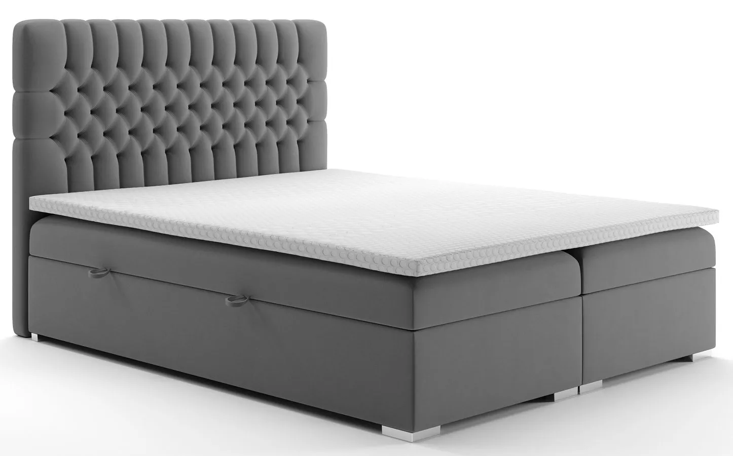 Małżeńskie łóżko boxspring 160x200 R5-R11