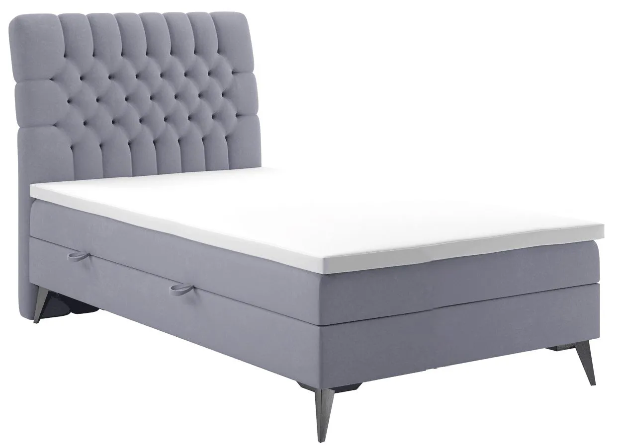 Pojedyncze łóżko boxspring 80x200 H8-S09