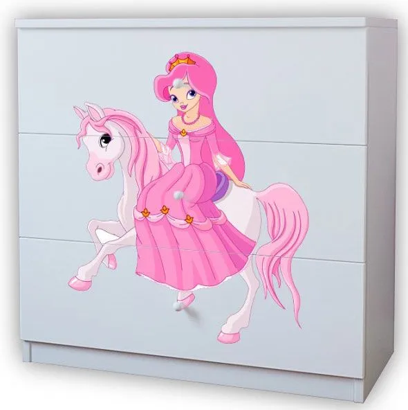 Komoda dla dziecka z szufladami mix F5-R02