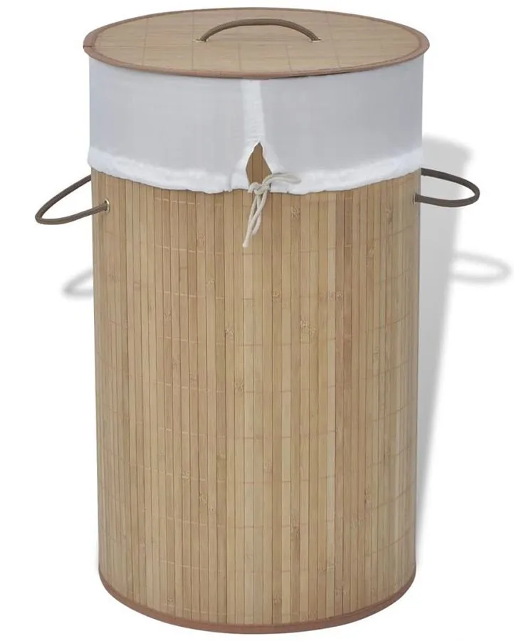 Bambusowy kosz na pranie S0-G92