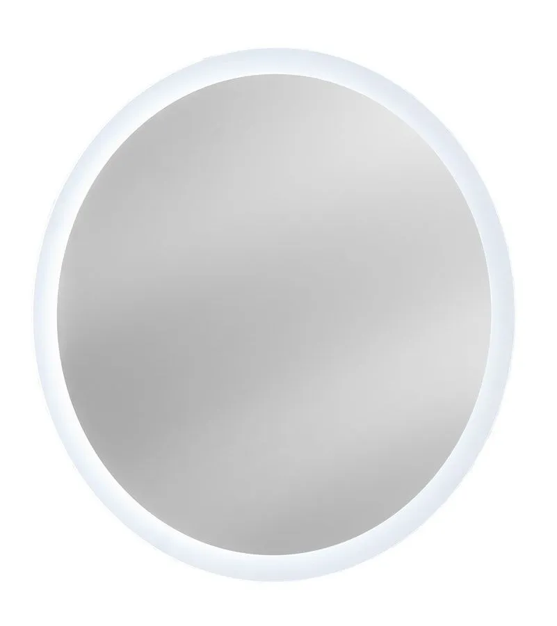 Okrągłe wiszące lustro łazienkowe 80 cm H5-A68