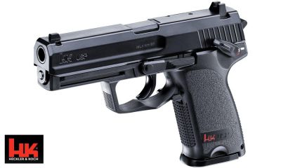 Opinie o Licencjonowany Pistolet Heckler&Koch USP ASG na Kulki Gumowe/Kompozytowe/Aluminiowe 6mm (napęd Co2).