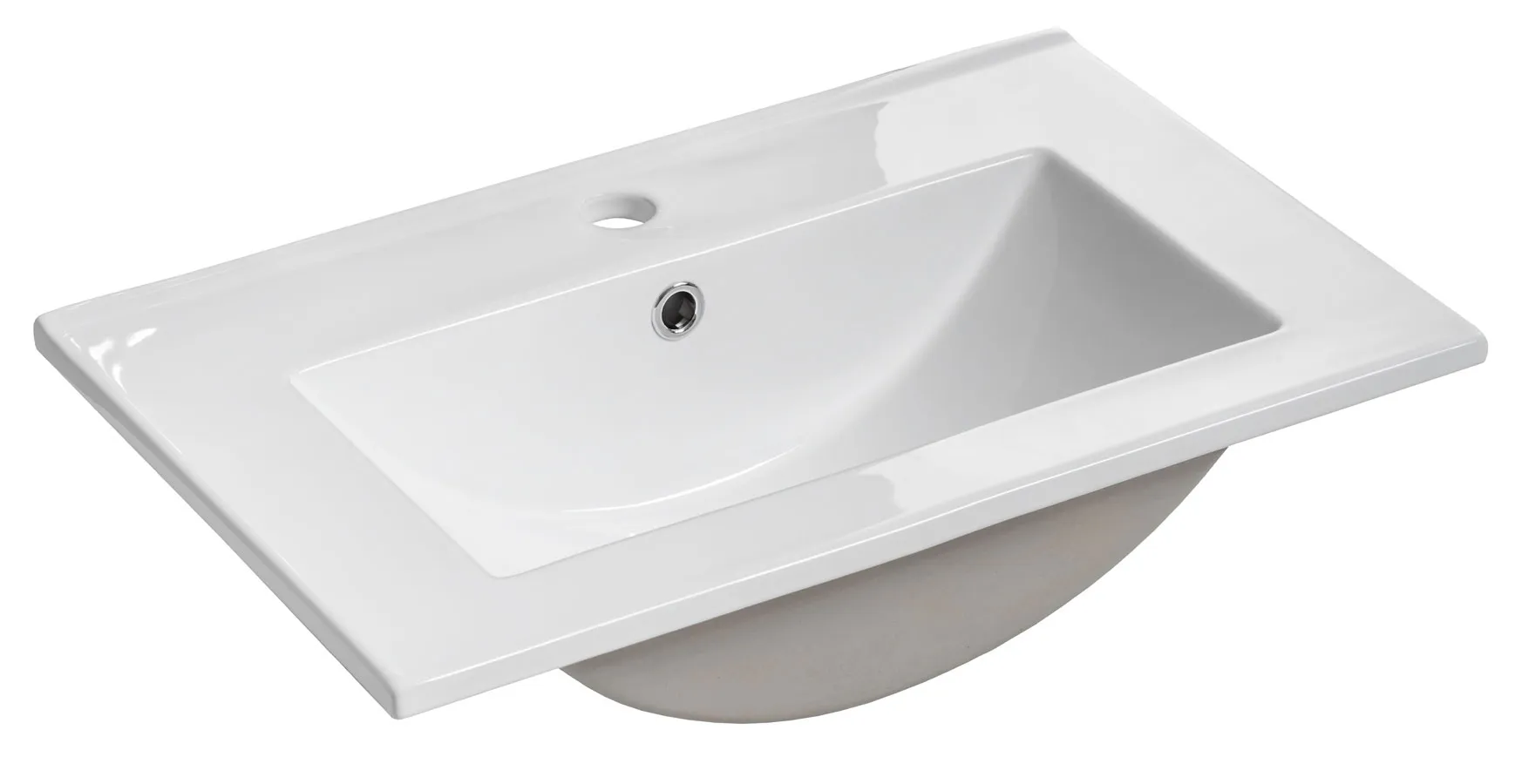 Elior Ceramiczna umywalka meblowa prostokątna A9-Z97