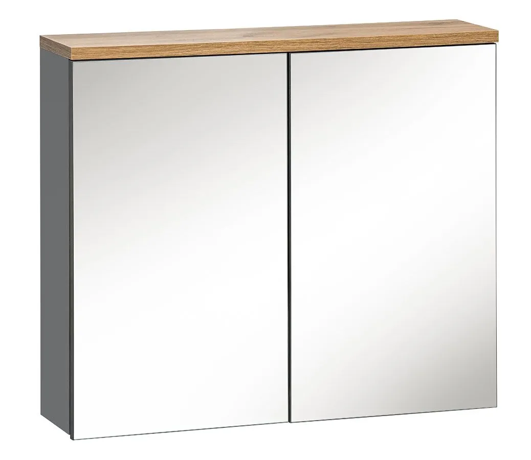 Szafka łazienkowa z lustrem W7-B63