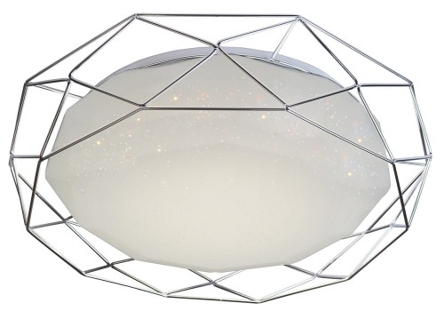 Candellux Lampa sufitowa SVEN 24W Chrom 98-66237