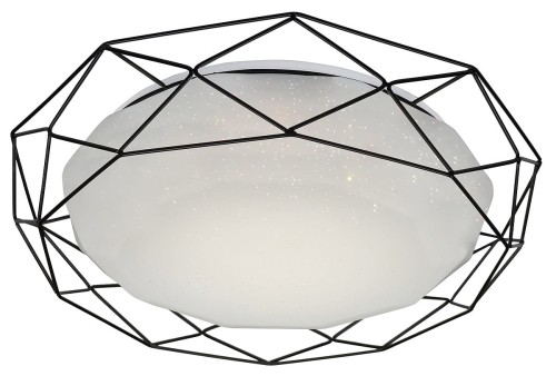 Candellux Lampa sufitowa SVEN 24W Czarny 98-66244