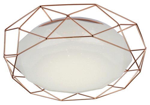 Candellux Lampa sufitowa SVEN 24W Złoty 98-66312