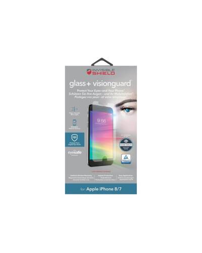 ZAGG Szkło hartowane do iPhone 8/7 glass + visionguard