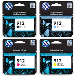 Komplet HP 912 BCMY oryginalny