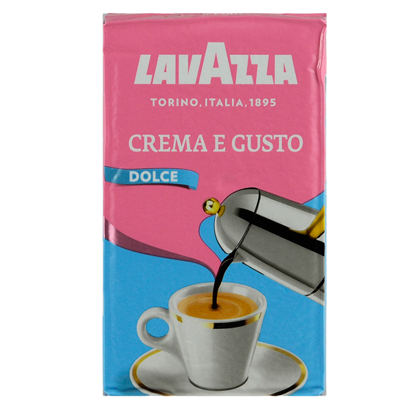Lavazza Crema e Gusto Delicato 250g kawa mielona