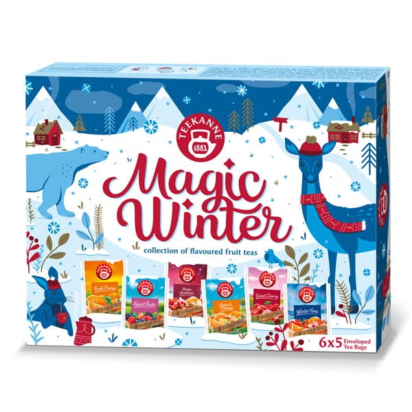 TEEKANNE Teekanne Magic Winter collection 30 kopert TEEK MAGIC WINTER