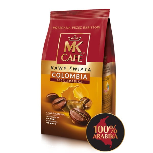 MK Cafe KAWA ZIARNISTA KOLUMBIA 250G