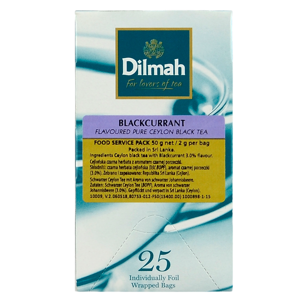 DILMAH Dilmah Blackcurrant ex25 herbata kopertowana DILM.BLA.CU.EX25.KOP