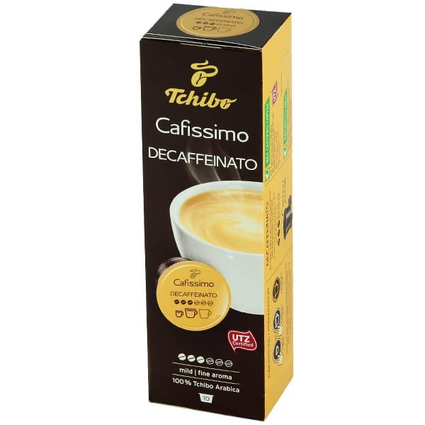 TCHIBO Cafissimo Caffe Crema Entkoffeiniert 10x7g TCH.CAF.CREM.EINT.10
