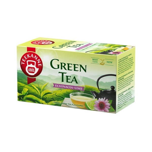 Teekanne Green Echinacea Lime 20 kopert TEEK.GREE.ECHINA