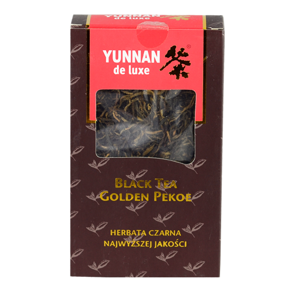 Yunnan Herbata Black Golden Pekoe 100g liść HERBATA BLACK