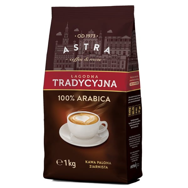 Astra Łagodna Tradycyjna 1kg ziarno TRADYCYJNA.1KG
