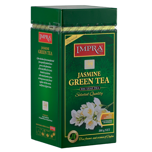 Impra Jasmine 200g puszka herbata zielona IMP.ASMINE.200G.PUSZ