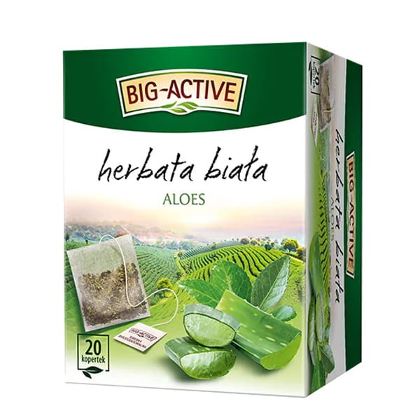 Big-Active Herbata biała aloes 30 g (20 x 1,5 g)