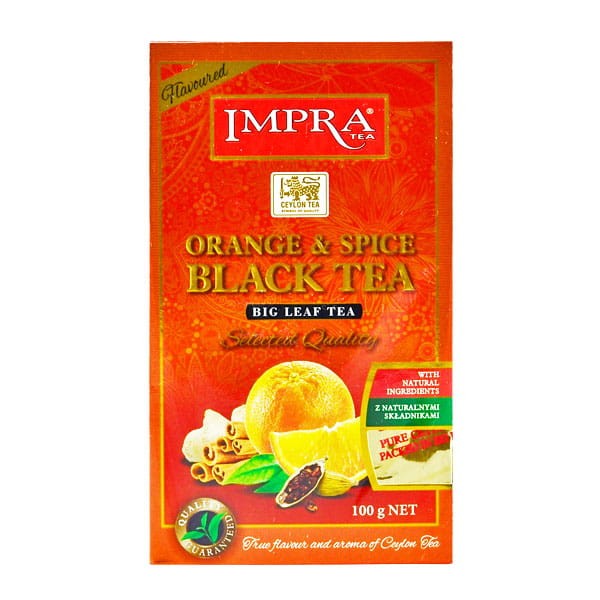 Impra Orange & Spice Black Tea 100 g herbata sypana