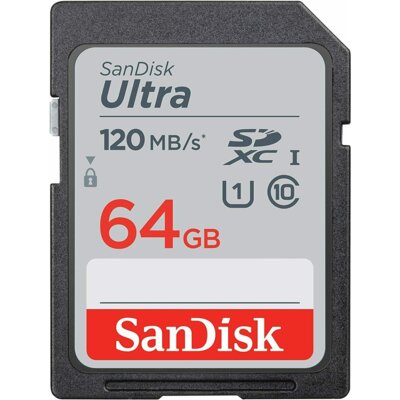 SanDisk Ultra SDHC UHS-I 64GB (186497)