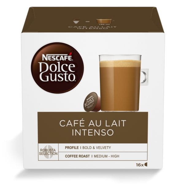 Nescafe Kapsułki do espresso Dolce Gusto Café au Lait Intenso
