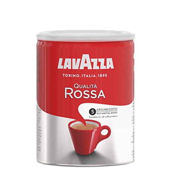 Lavazza Kawa mielona Qualita Rossa 250g puszka 8000070035935