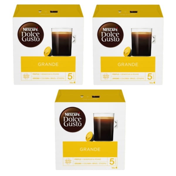 Nescafe DOLCE GUSTO Grande 3+1 GRATIS 7613032584580