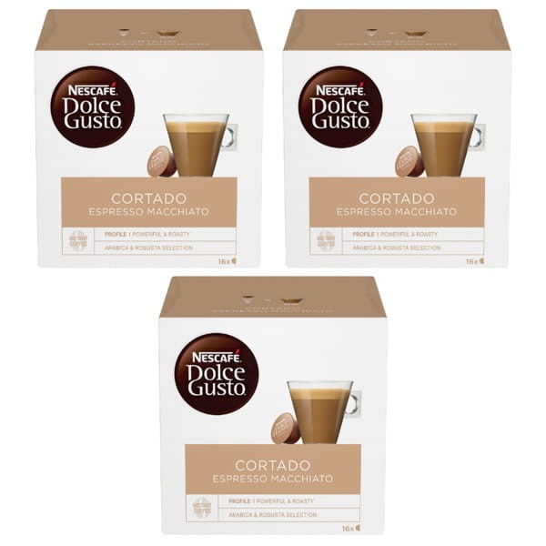 Nescafe D. GUSTO Cortado Espresso Macciato 3+1 GRA 7613032827021