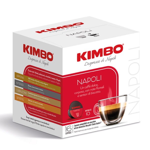 Kimbo Napoli 16 kapsułek do Dolce Gusto KIM.DOL.G.NAPOLI.16K